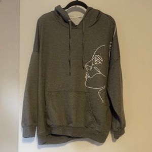 Line art hoodie